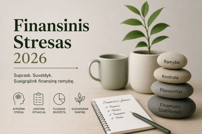 Finansinis stresas 2026